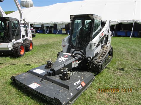 bobcat with mower attachment